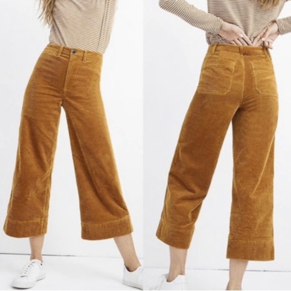 Madewell Slip Emmett wide-leg crop